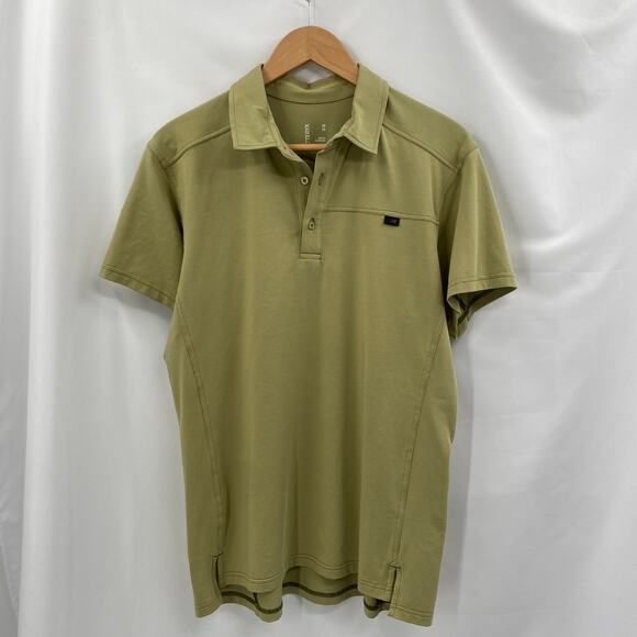 Arc'Tyrex M captive green polo shirt - Picture 2 of 5